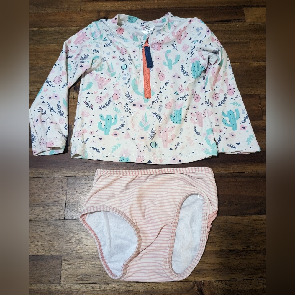 Ruffle Butts Toddler Girl Bikini Set 2t